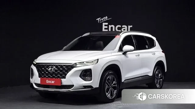 Hyundai Santa Fe TM 2018 Белый из Кореи