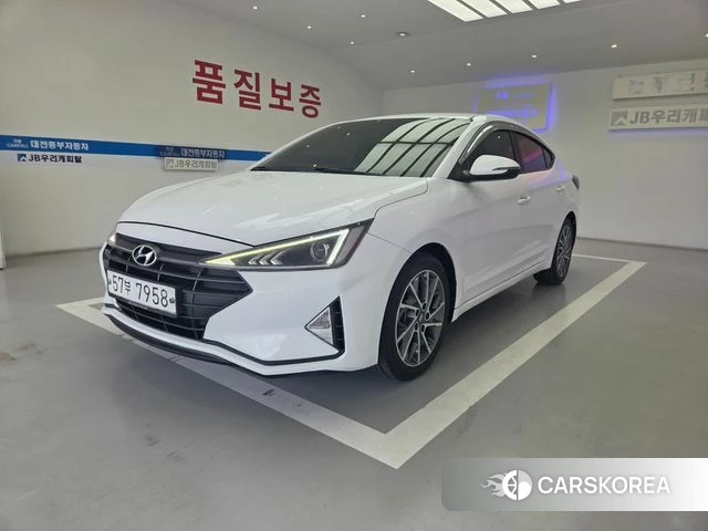 Hyundai The New Avante AD 2019 Белый из Кореи