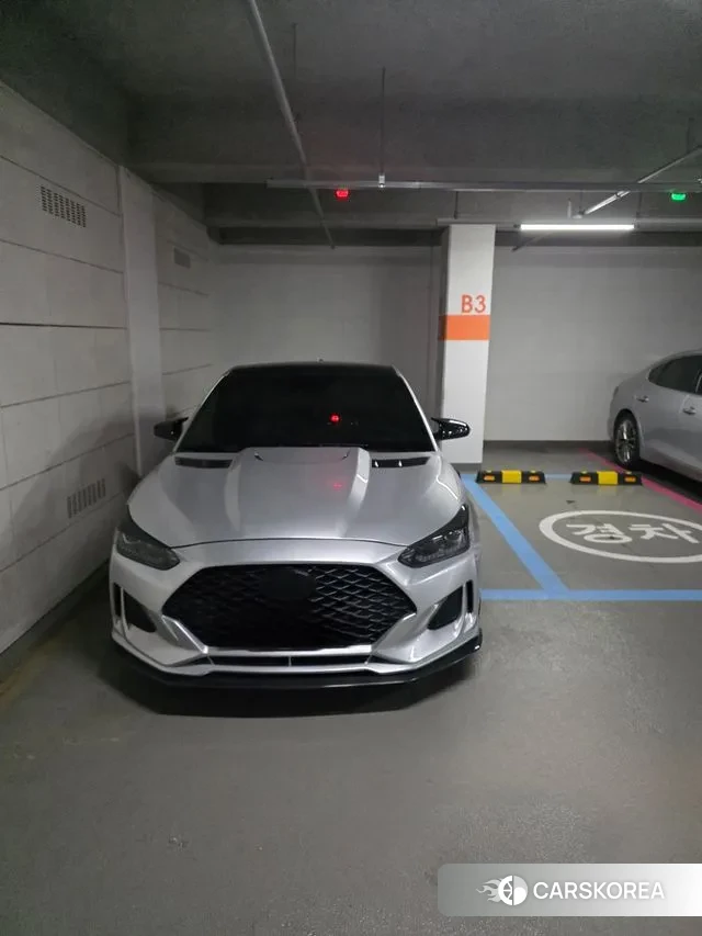 Hyundai Veloster (JS) 2018 Серый из Кореи