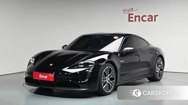 Porsche Taycan 2022 Черный из Кореи