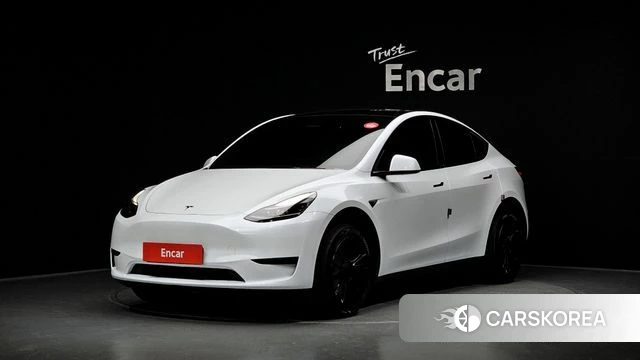 Tesla Model Y 2024 Белый из Кореи