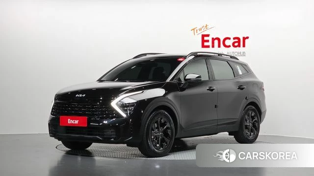 Kia Sportage 5th Generation Hybrid 2024 Черный из Кореи