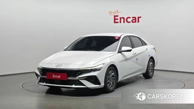 Hyundai The New Avante (CN7) 2023 Белый из Кореи