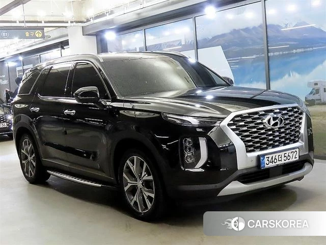 Hyundai Palisade 2021 Черный из Кореи