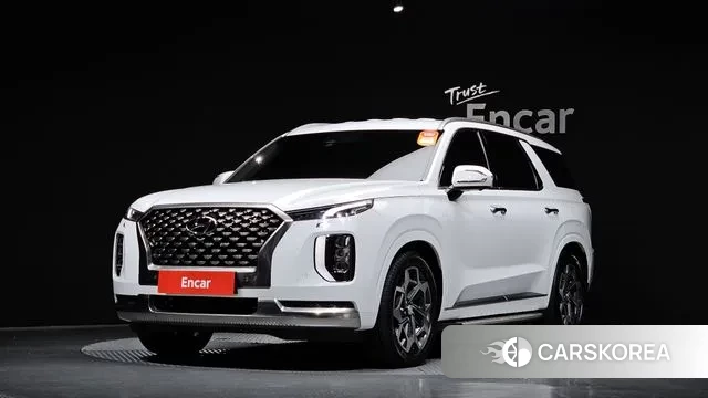 Hyundai Palisade 2021 Белый из Кореи