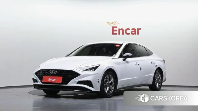 Hyundai Sonata (DN8) 2022 Белый из Кореи
