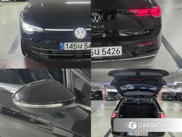 Volkswagen Golf 8th Generation 2025 Черный из Кореи