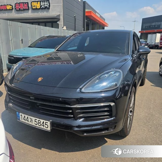 Porsche Cayenne (PO536) 2022 Черный из Кореи