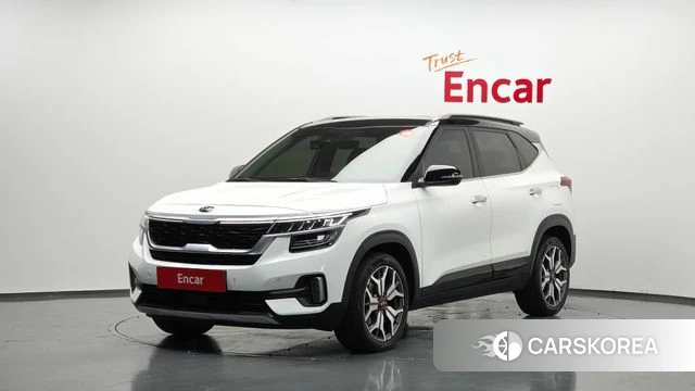 Kia Seltos 2021 Белый из Кореи