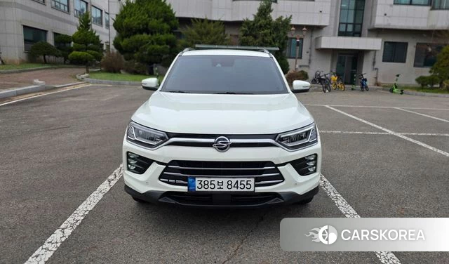 Ssangyong Beautiful Korando 2022 Белый из Кореи