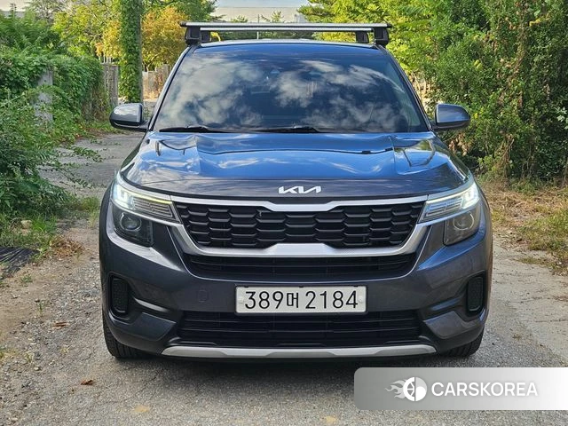 Kia Seltos 2022 Серый из Кореи