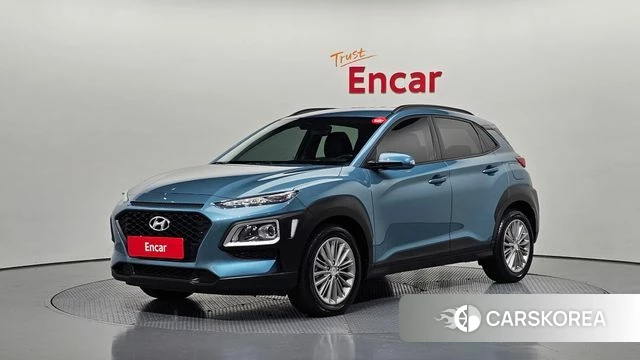 Hyundai Kona 2019 Небесно-голубой из Кореи