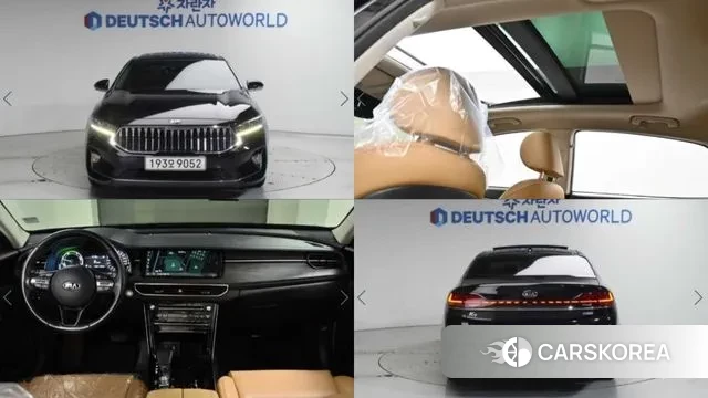 Kia K7 Premier Hybrid 2020 Черный из Кореи