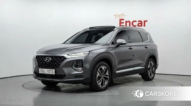 Hyundai Santa Fe TM 2018 Серый из Кореи