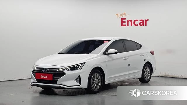 Hyundai The New Avante AD 2019 Белый из Кореи