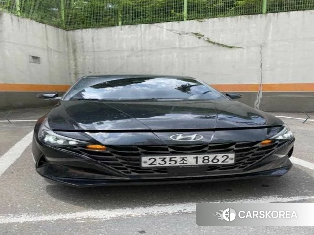 Hyundai Avante (CN7) 2020 Черный из Кореи