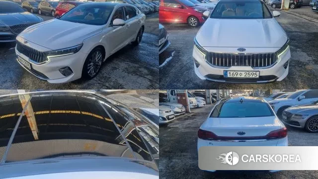 Kia K7 Premier 2020 Белый из Кореи