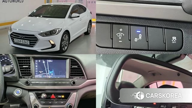 Hyundai Avante AD 2018 Белый из Кореи