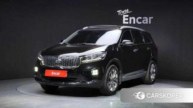 Kia The New Sorento 2018 Черный из Кореи