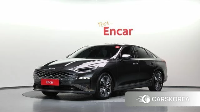 Kia K8 Hybrid 2021 Черный из Кореи