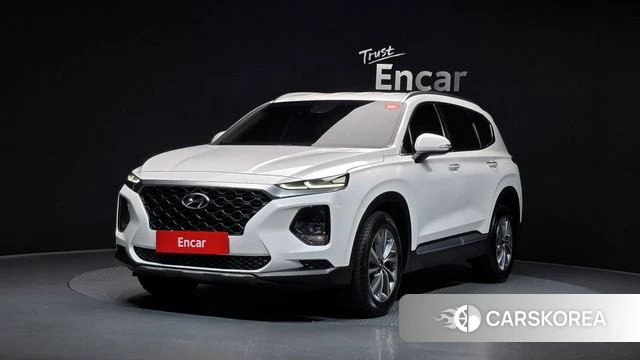 Hyundai Santa Fe TM 2020 Белый из Кореи
