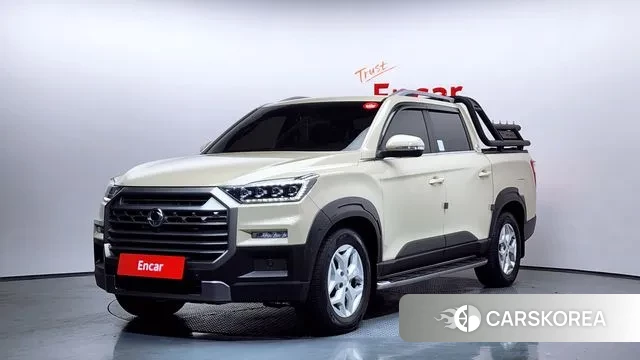 Ssangyong The New Rexton Sport 2023 Жемчужный цвет из Кореи
