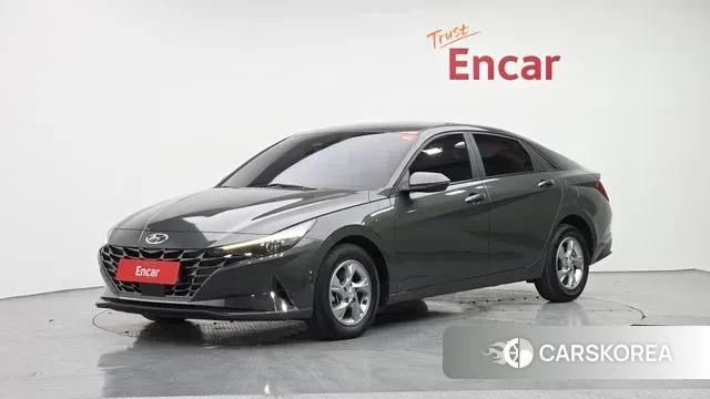 Hyundai Avante (CN7) 2021 Серый из Кореи