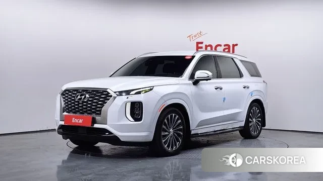 Hyundai Palisade 2022 Белый из Кореи