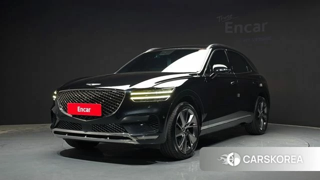 Genesis GV70 2021 Черный из Кореи