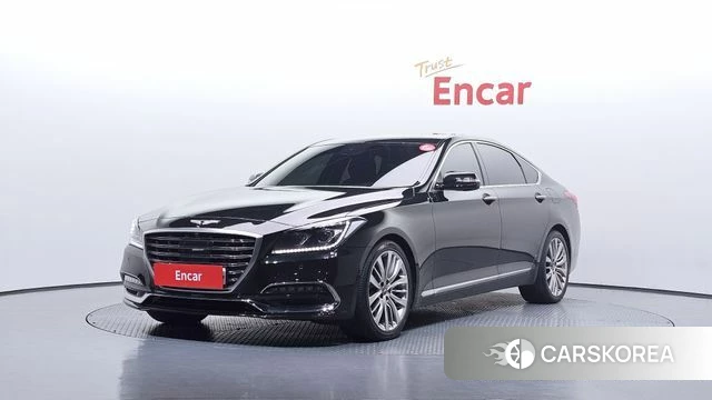 Genesis G80 2018 Черный из Кореи