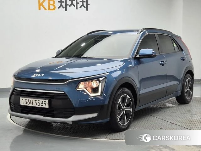 Kia Di Ol Nu Niro 2022 Синий из Кореи
