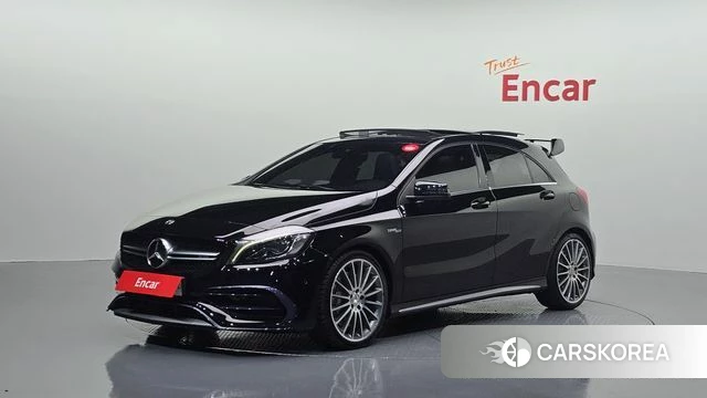 Mercedes-Benz A-Class W176 2018 Черный из Кореи