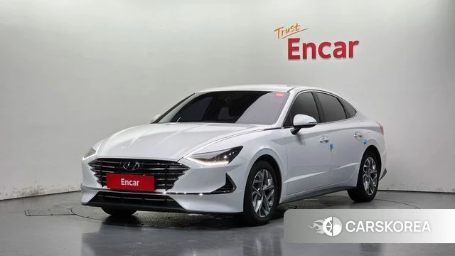 Hyundai Sonata (DN8) 2019 Белый из Кореи