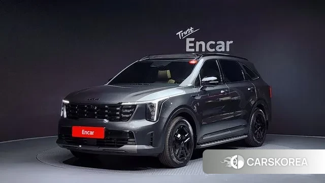 Kia The New Sorento 4th Generation 2024 Серый из Кореи