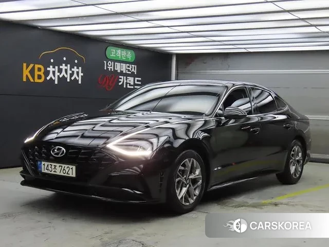 Hyundai Sonata (DN8) 2021 Черный из Кореи