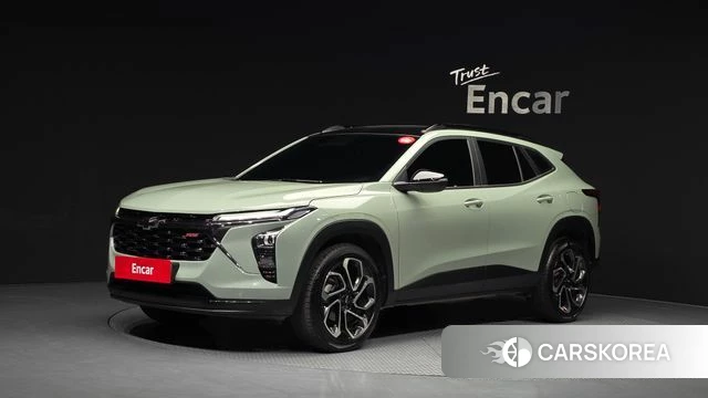 Chevrolet (GM Daewoo) Trax Crossover 2023 Светло-зеленый из Кореи