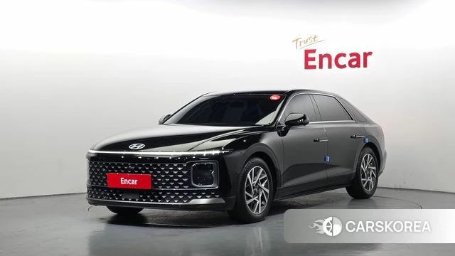Hyundai Grandeur (GN7) 2023 Черный из Кореи