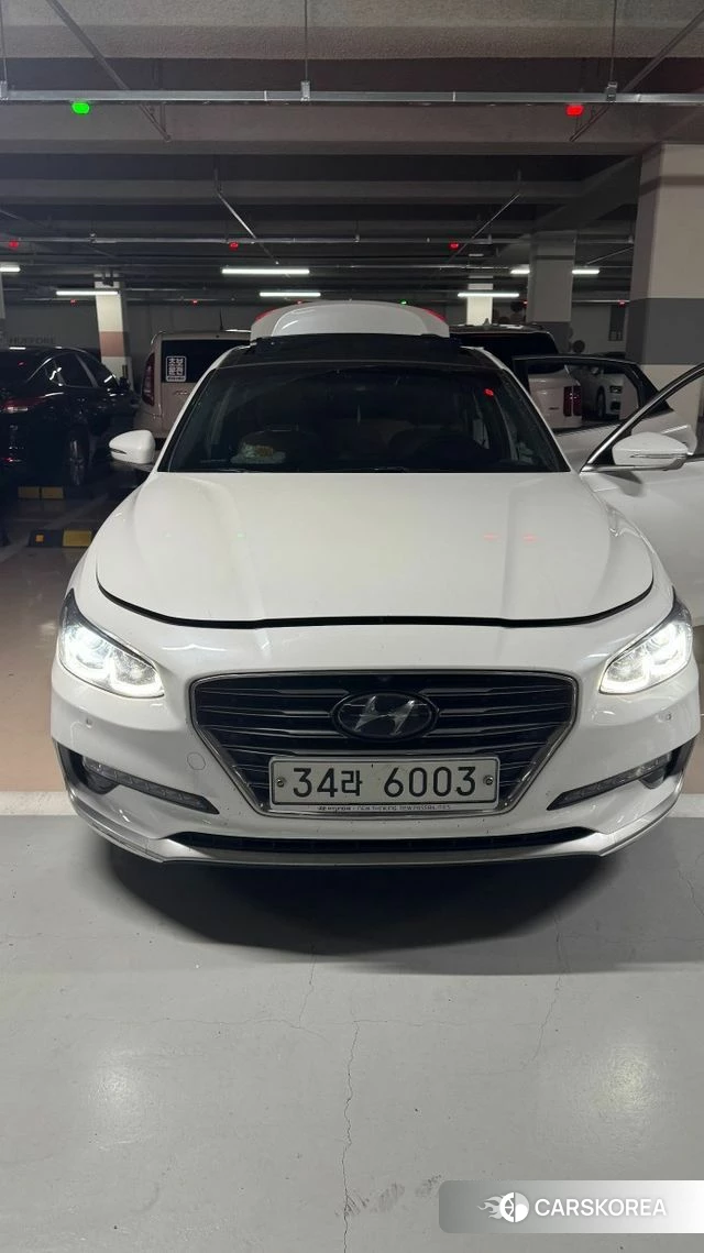 Hyundai Grandeur IG 2019 Белый из Кореи