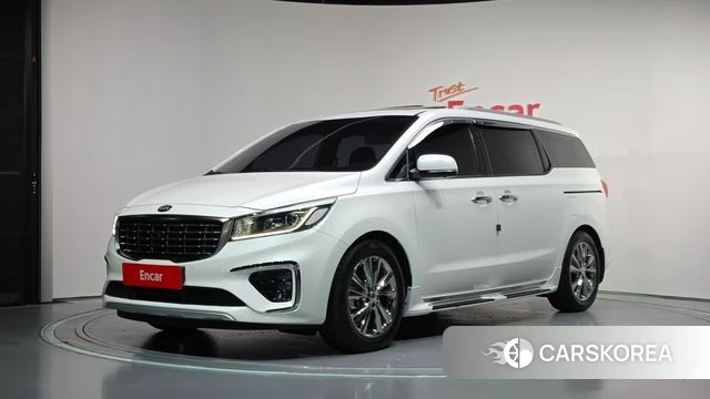 Kia The New Carnival 2019 Белый из Кореи
