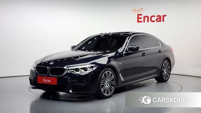 BMW 5 Series (G30) 2019 Синий из Кореи
