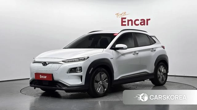 Hyundai Kona Electric 2020 Белый из Кореи