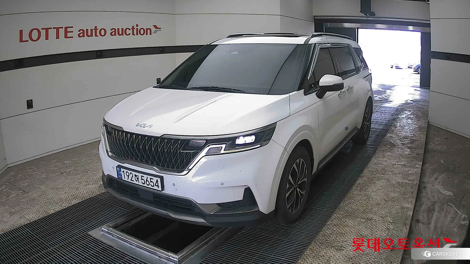 Kia Carnival 2023 Snow White Pearl (optional) из Кореи