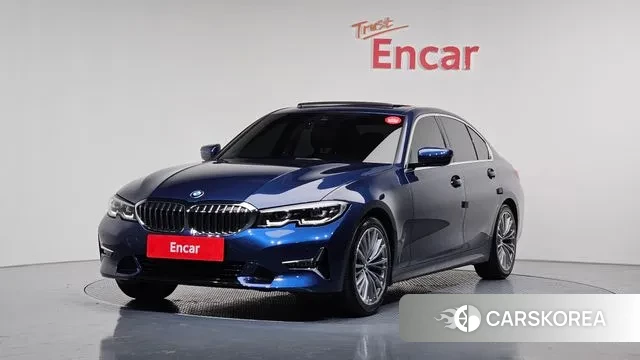 BMW 3 Series (G20) 2020 Синий из Кореи