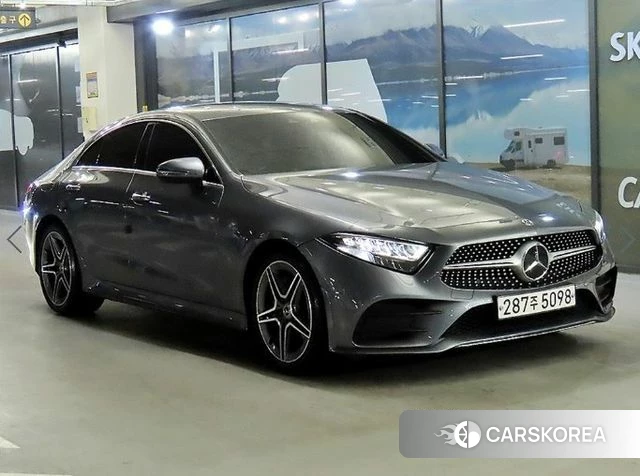 Mercedes-Benz CLS-Class C257 2019 Серебристо-серый из Кореи