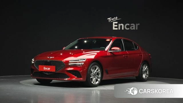 Genesis The New G70 2021 Красный из Кореи