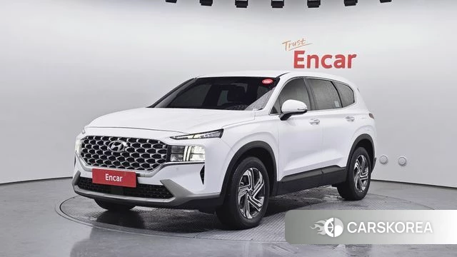 Hyundai The New Santa Fe 2021 Белый из Кореи