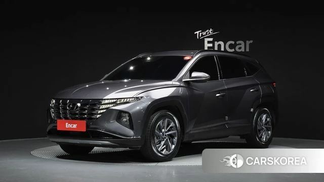 Hyundai Tucson Hybrid (NX4) 2022 Серый из Кореи