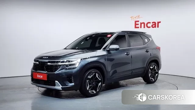 Kia The New Seltos 2023 Серый из Кореи