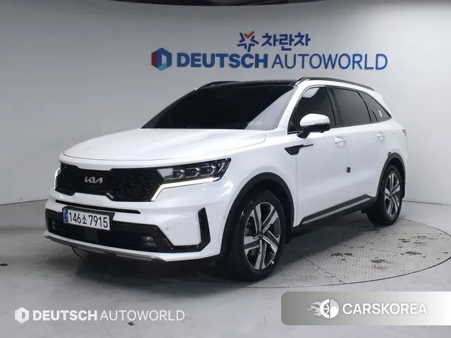 Kia Sorento 4th Generation 2022 Белый из Кореи