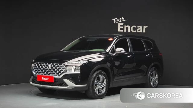 Hyundai The New Santa Fe 2021 Черный из Кореи
